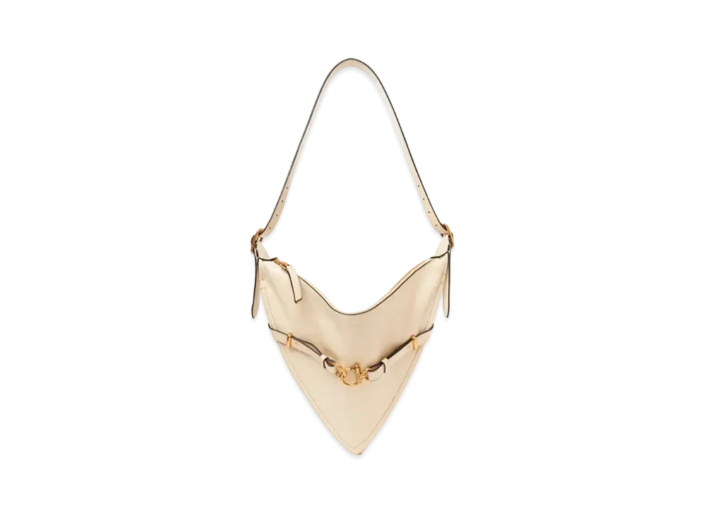 Chloe Cape Bag In Grained Leather "Sweet Beige"