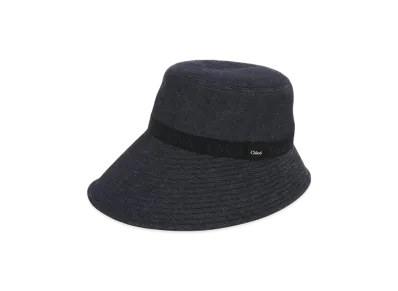 Chloe Woody Bucket Hat "Denim Blue"