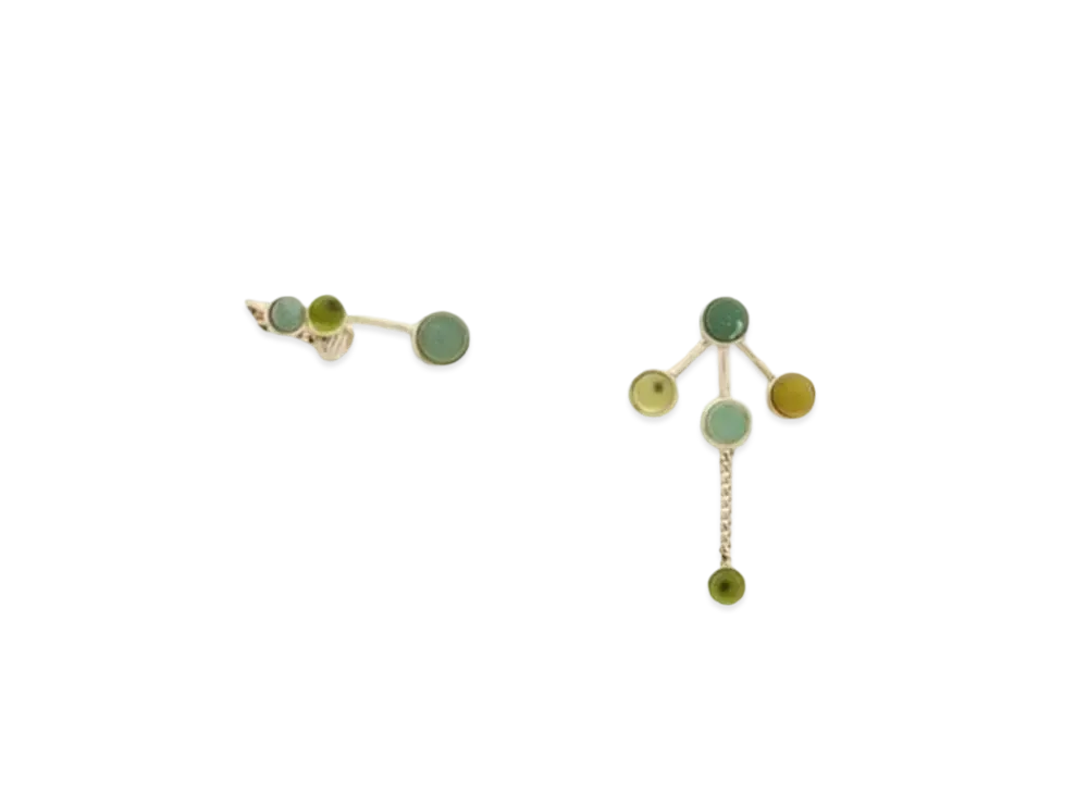 Chloe Zodiac Taurus Earrings "Multicolour"