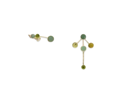Chloe Zodiac Taurus Earrings "Multicolour"
