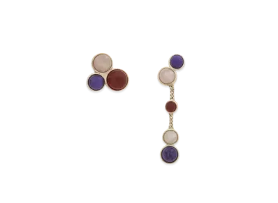 Chloe Zodiac Capricorn Earrings "Multicolour"