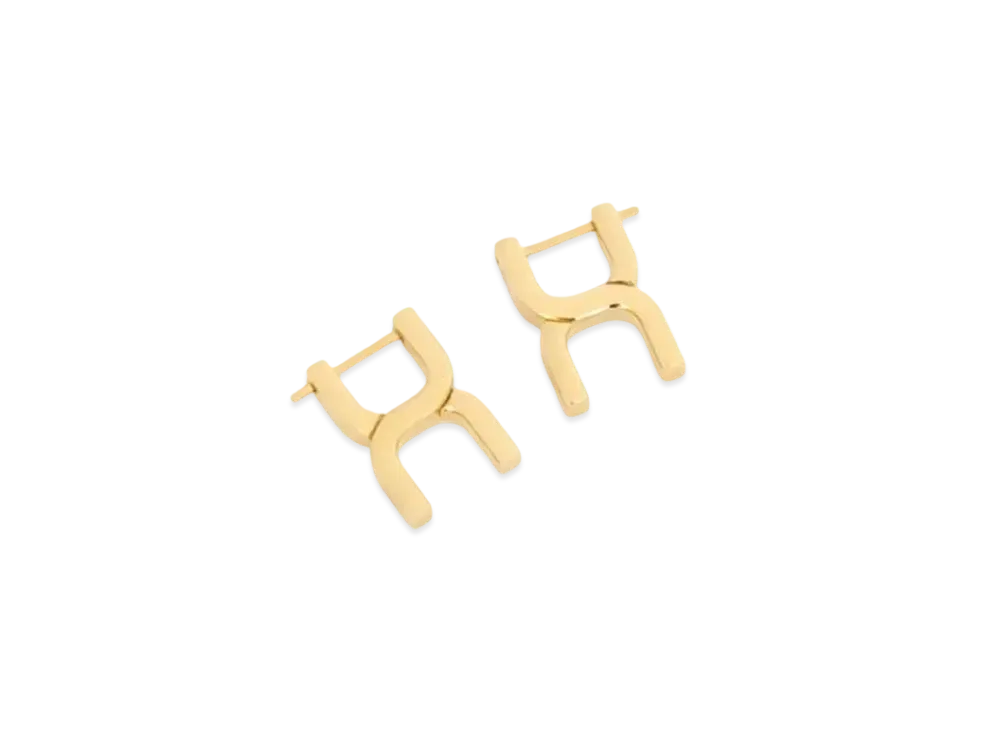 Chloe Marcie Earrings "Bright Gold"