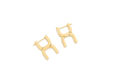 Chloe Marcie Earrings "Bright Gold"