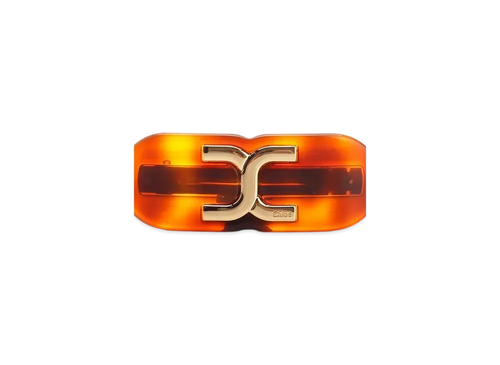 Chloe Marcie Hair Clip "Vintage Brown"