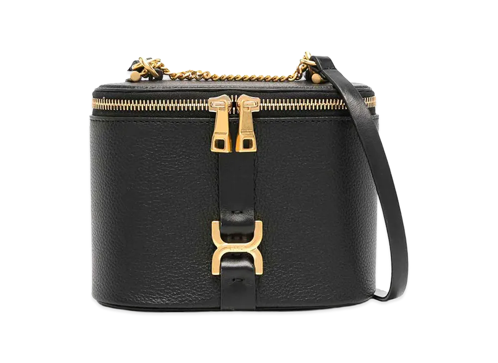 Chloe Women's Mini Marcie Vanity Bag With Chain "Black"