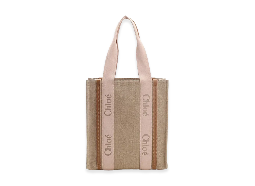 Chloe Women's Woody Tote Bag "Beige"