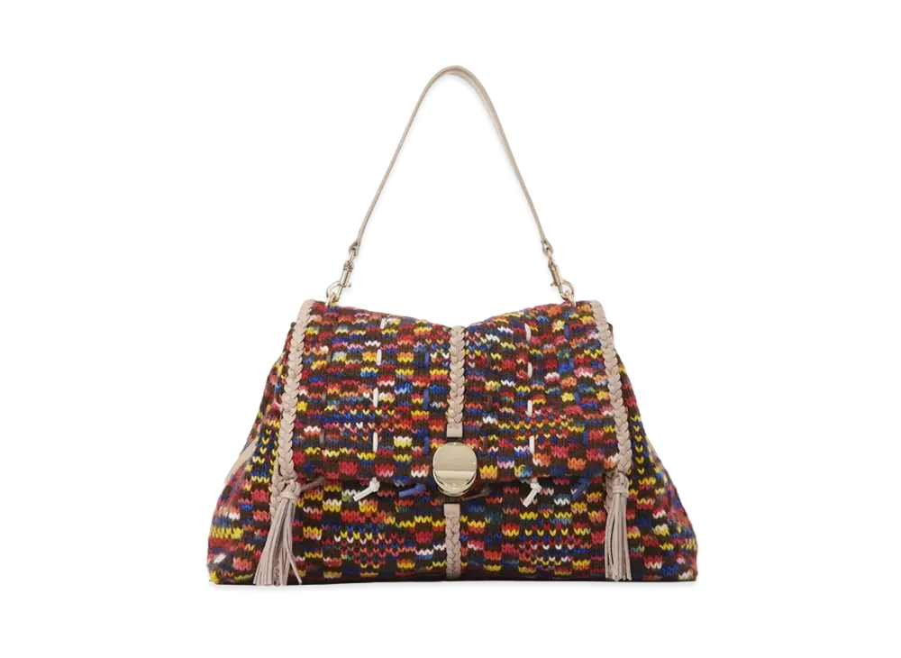 Chloe Penelope Large Soft Shoulder Bag "Multicolour"