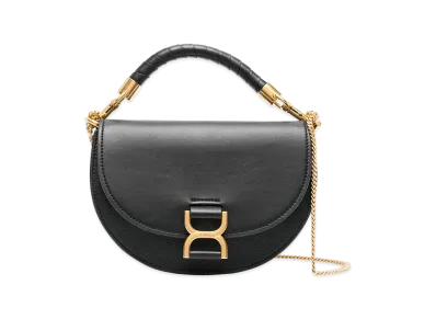 Chloe Marcie Chain Flap Bag "Black"
