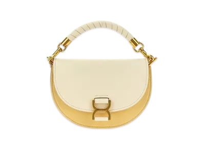 Chloe Marcie Chain Flap Bag "Misty Ivory"