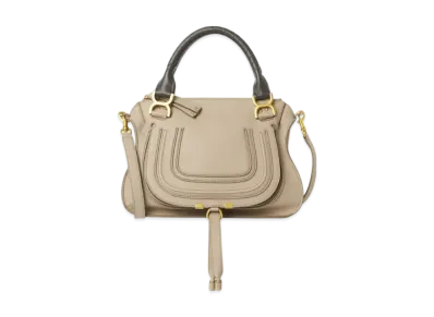 Chloe Marcie Double Carry Bag "Floral Grey"