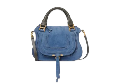 Chloe Marcie Double Carry Bag "Heaven Blue"