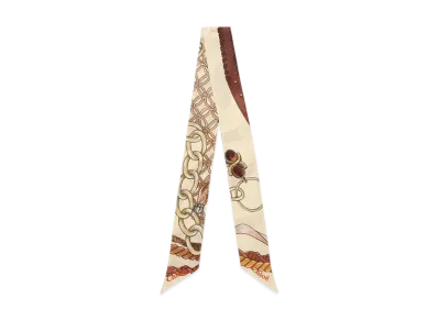 Chloe Signature Bandeau Scarf "Quiet Beige"