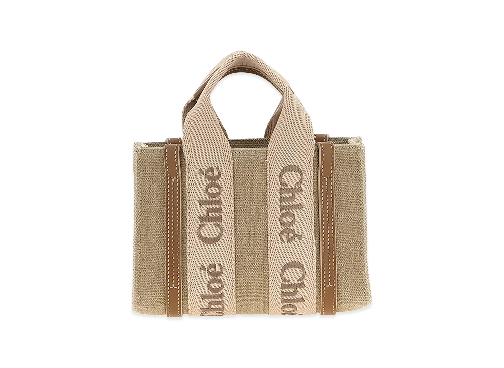 Chloe Women's Woody Mini Handbag "Beige"