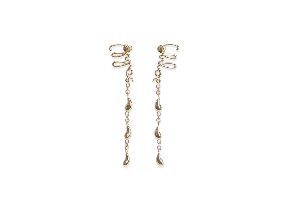 Chloe Women's Iconic Drop Earrings "Gold"