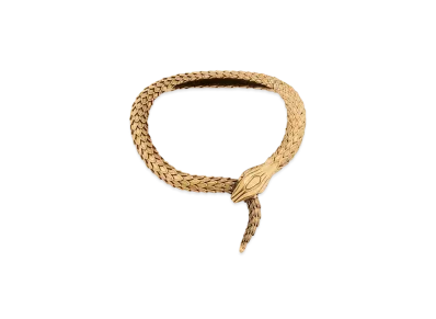 Chloe The Chloe Snake Necklace "Vintage Gold"