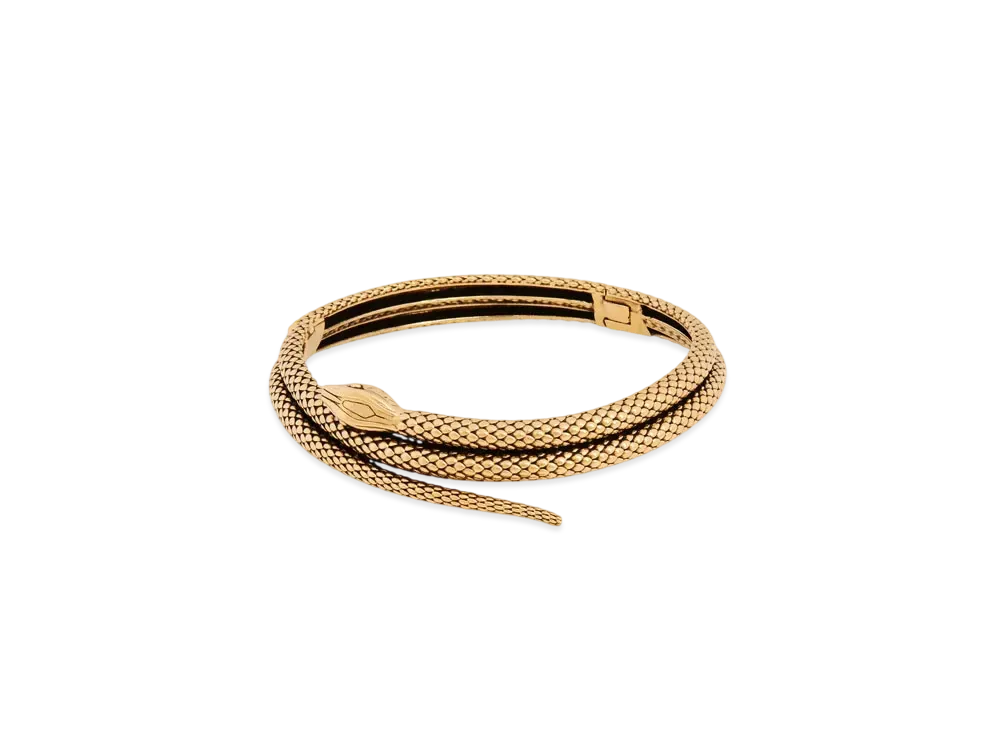 Chloe The Chloe Snake Necklace "Vintage Gold"