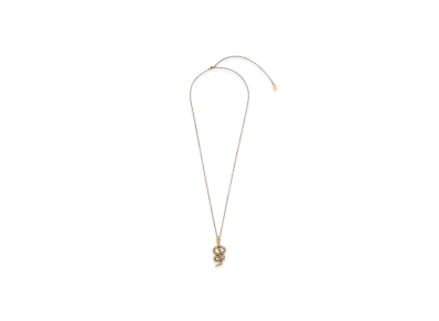 Chloe The Chloe Snake Pendant Necklace "Vintage Gold"