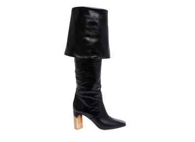 Chloe Women's Georgia Heeled Boot "Black"
