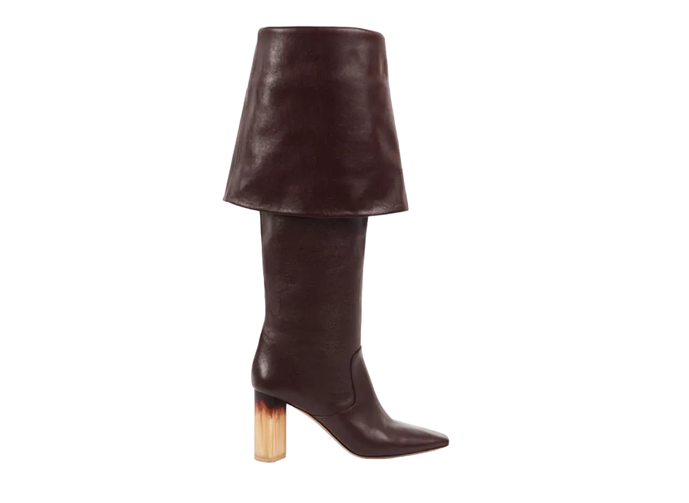 Chloe Women's Georgia Heeled Boot "Stormy Red"