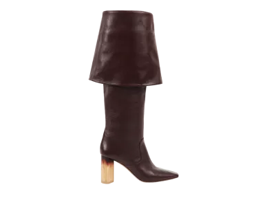 Chloe Women's Georgia Heeled Boot "Stormy Red"