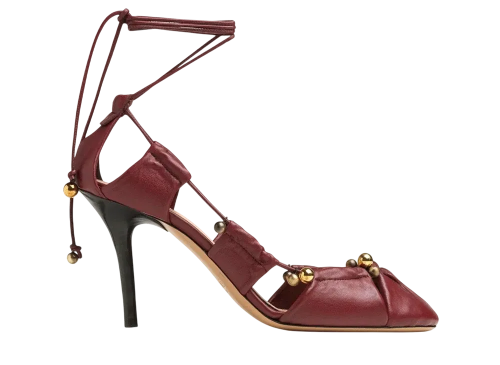 Chloe Women's Luna Pump "Stormy Red"