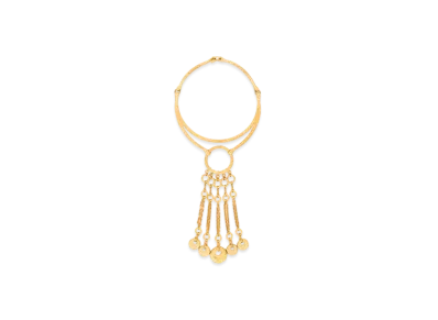 Chloe Eclectic Necklace "Vintage Gold"