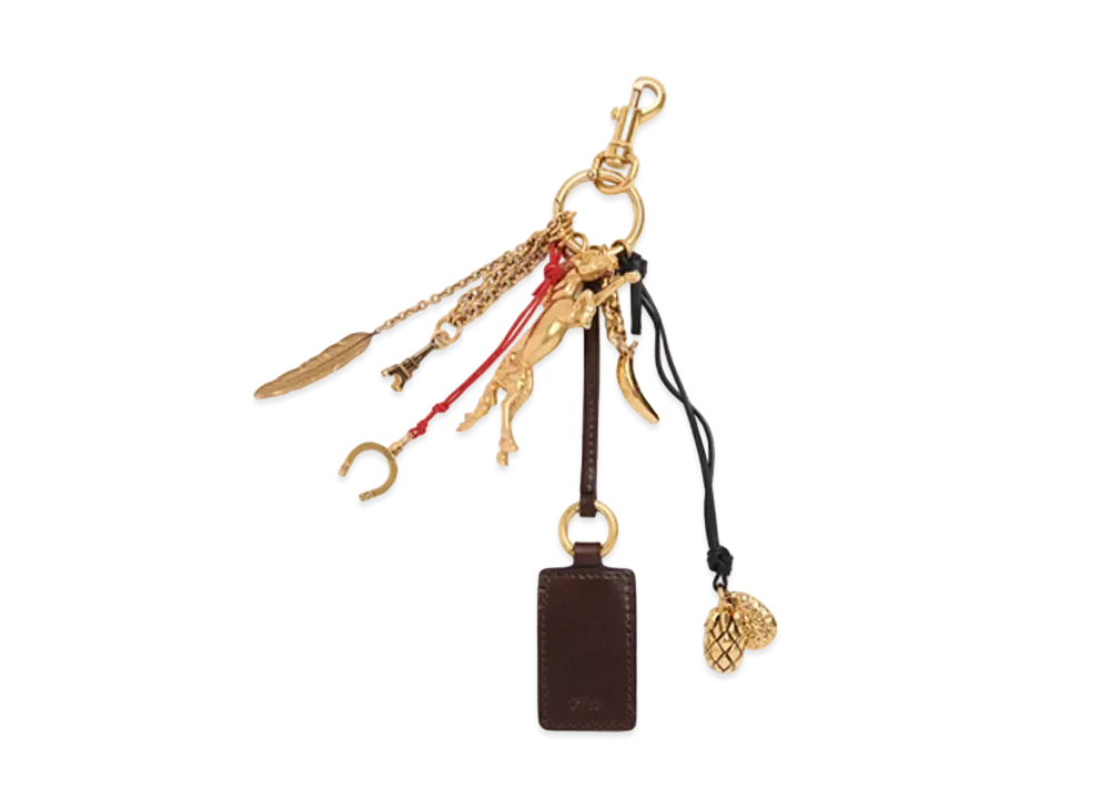 Chloe Kerala 25 Key Charm In Brass "Gold"