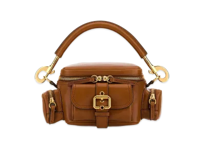 Chloe Women's Leather Small Camera Bag Handbag "Brown"