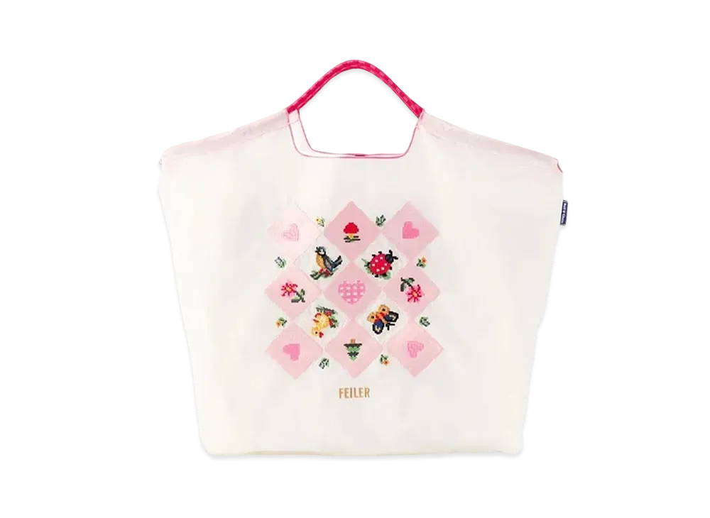 FEILER x Ball&Chain Charming Heidi Day Bag L "White"