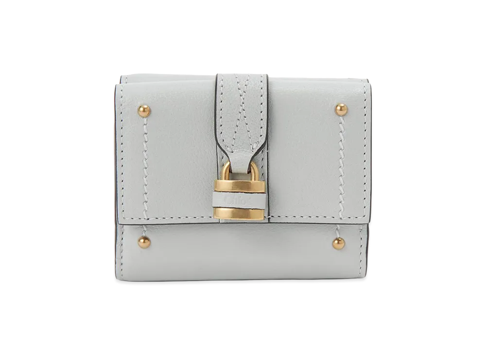 Chloe Trifold Wallet "Aqua Grey"