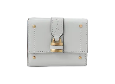 Chloe Trifold Wallet "Aqua Grey"