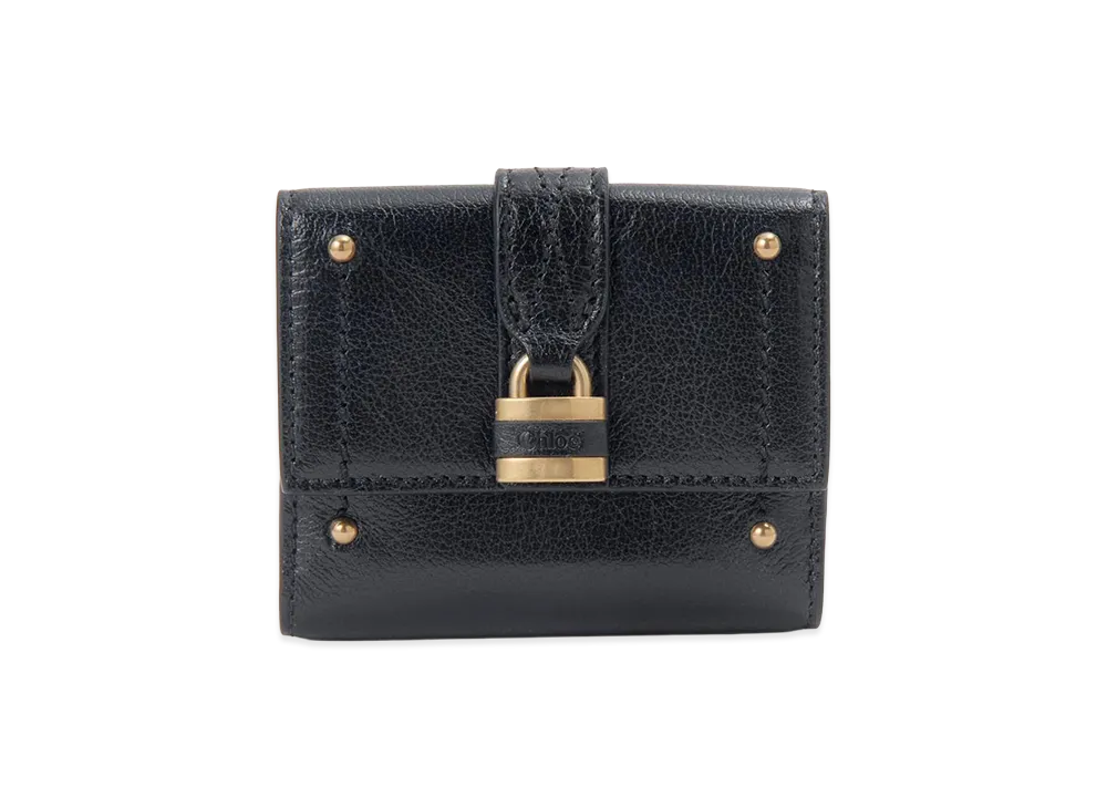 Chloe Trifold Wallet "Black"