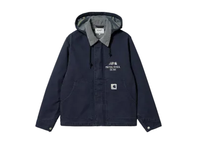 Carhartt WIP x New Balance Sculpture Center Hooded Jacket "Navy"
