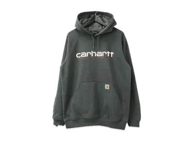 Carhartt Rain Defender Midweight Logo Graphic Sweat Hoodie "Carbon Heather"