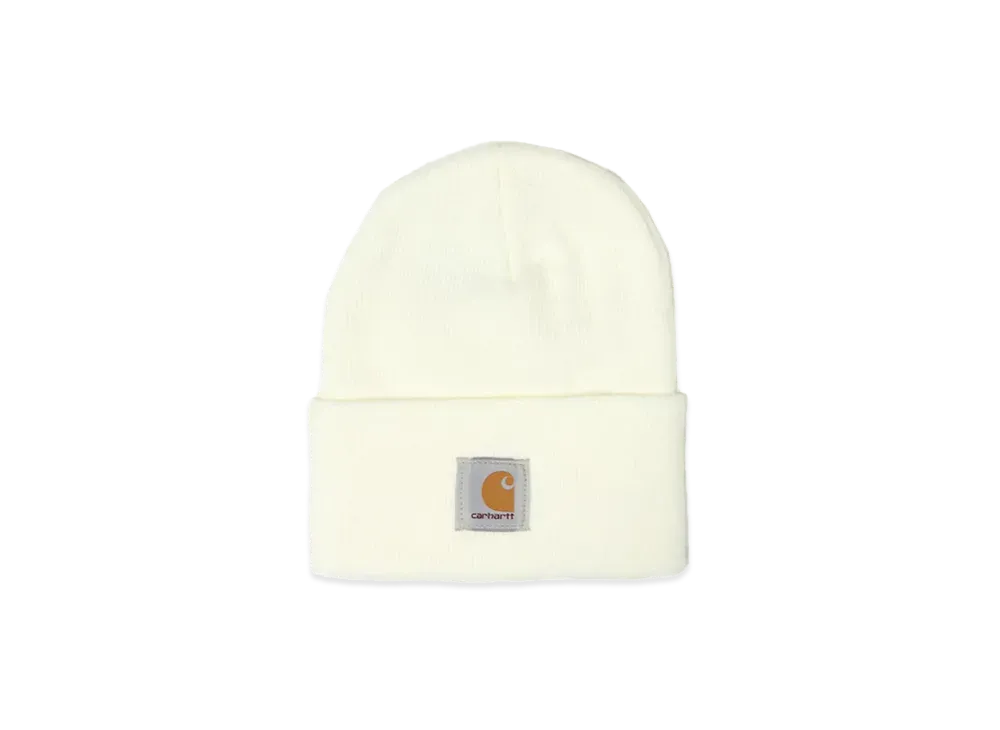 Carhartt Knit Cuffed Beanie Watch Cap C Logo "Winter White"