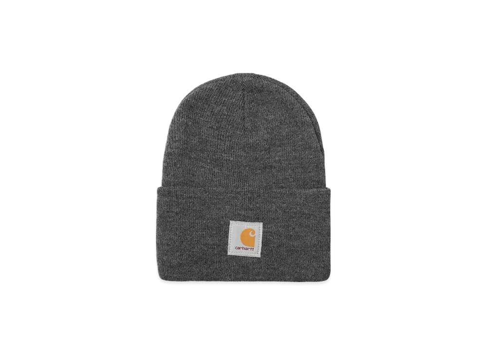Carhartt Knit Cuffed Beanie Watch Cap C Logo "Charcoal Heather"