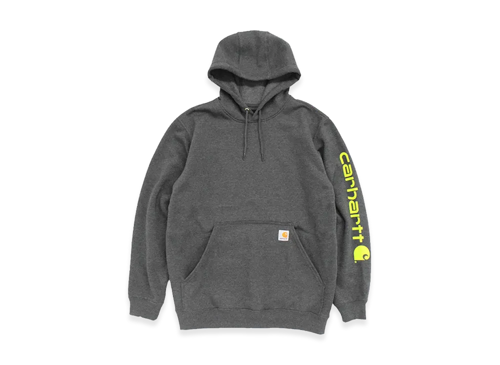 Carhartt Sleeve Logo Sweat Hoodie "Charcoal"
