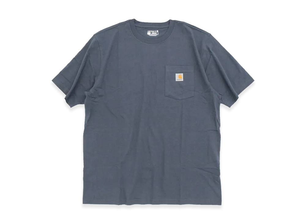 Carhartt Relaxed Fit Heavyweight Short-Sleeve Pocket T-Shirt "Slate Blue"