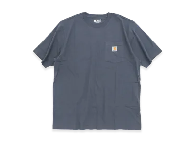 Carhartt Relaxed Fit Heavyweight Short-Sleeve Pocket T-Shirt "Slate Blue"
