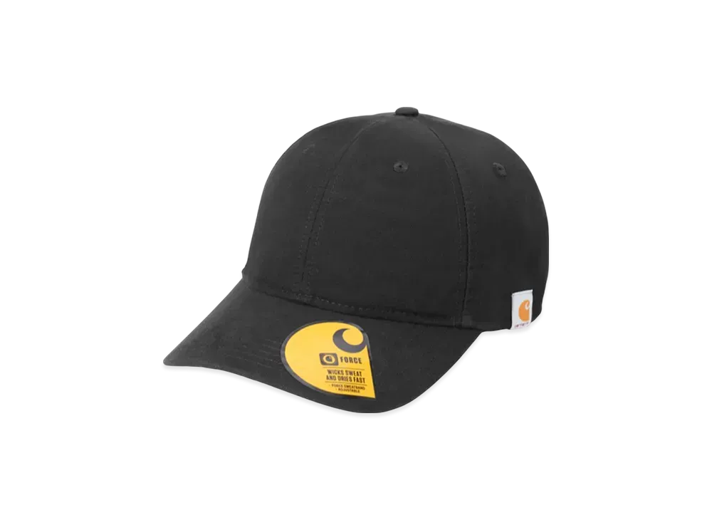 Carhartt Cotton Canvas Cap "Black"