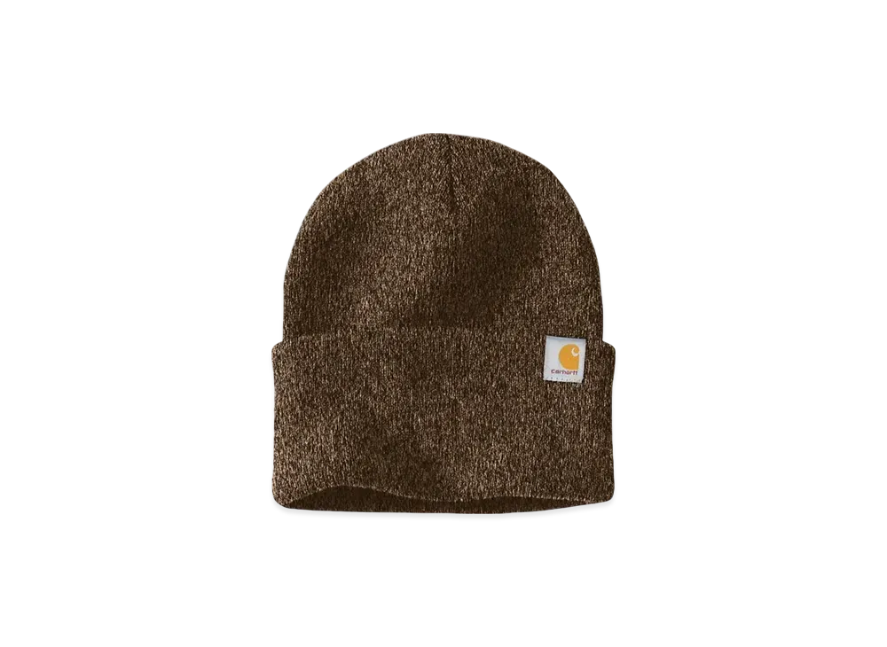 Carhartt Knit Cuffed Beanie "Dark Brown Stone"