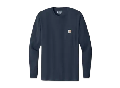Carhartt Workwear Pocket Long Sleeve T-Shirt "Navy"