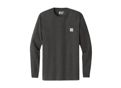 Carhartt Workwear Pocket Long Sleeve T-Shirt "Carbon Gray"