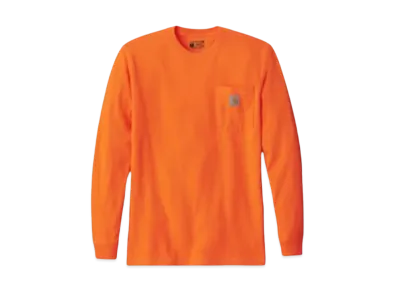 Carhartt Workwear Pocket Long Sleeve T-Shirt "Orange"