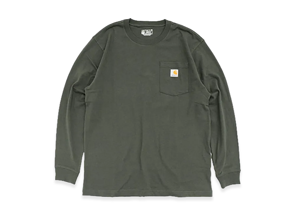 Carhartt Workwear Pocket Long Sleeve T-Shirt "Dark Charcoal"