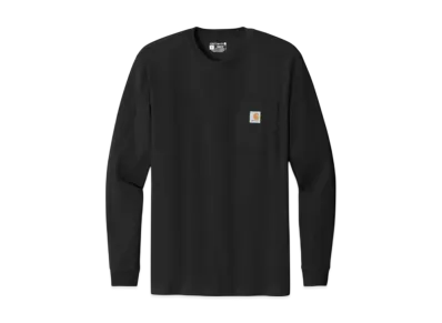 Carhartt Workwear Pocket Long Sleeve T-Shirt "Black"