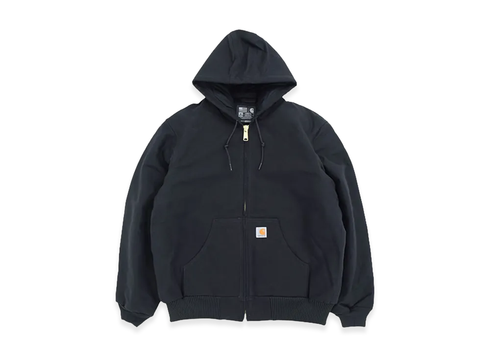 Carhartt Loose Fit Duck Insulated Flannel Lined Active Jacket "Black"