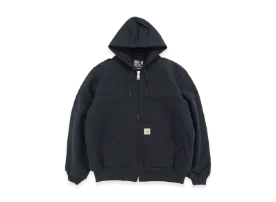 Carhartt Loose Fit Duck Insulated Flannel Lined Active Jacket "Black"