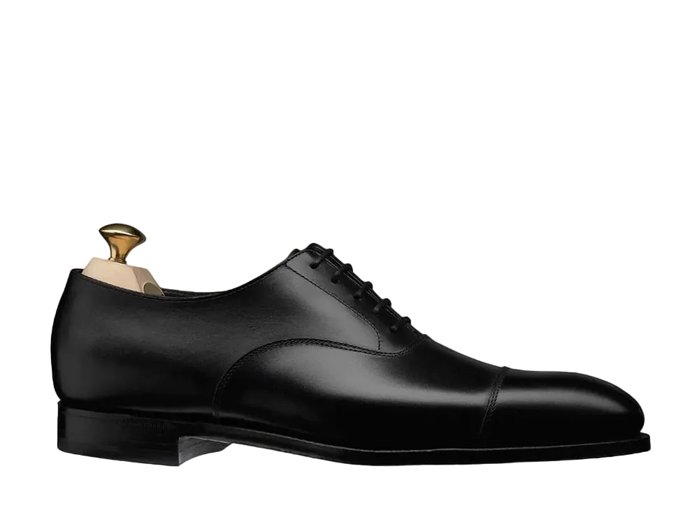 CROCKETT&JONES Audley 337 Calf "Black" E Single Leather Bark Tanned Sole