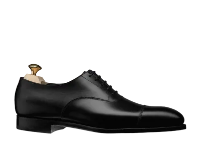 CROCKETT&JONES Audley 337 Calf "Black" E Single Leather Bark Tanned Sole